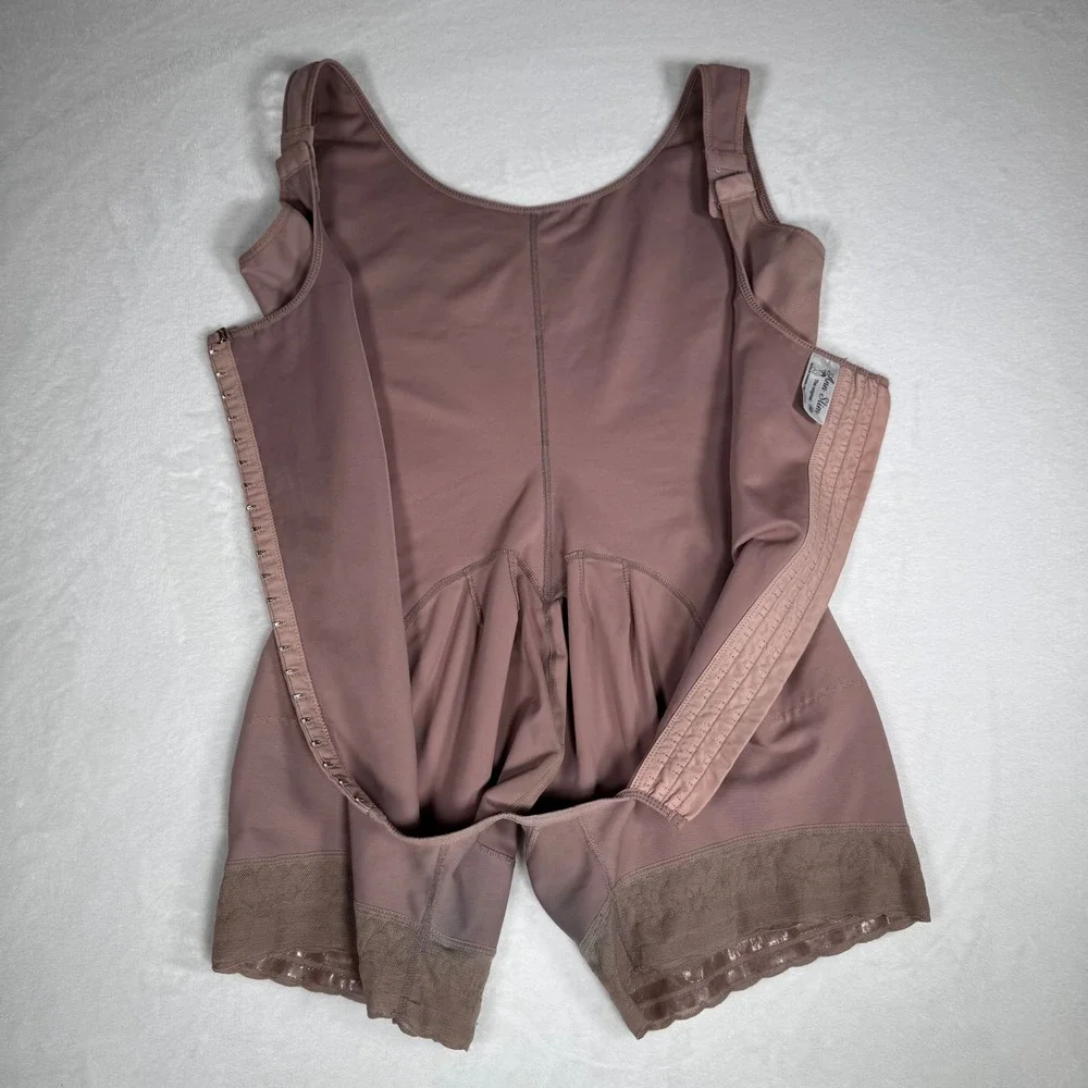 Ann‎ Slim Bodysuit Shapewear Post Surgery Compression Garment Size 40 Mauve
